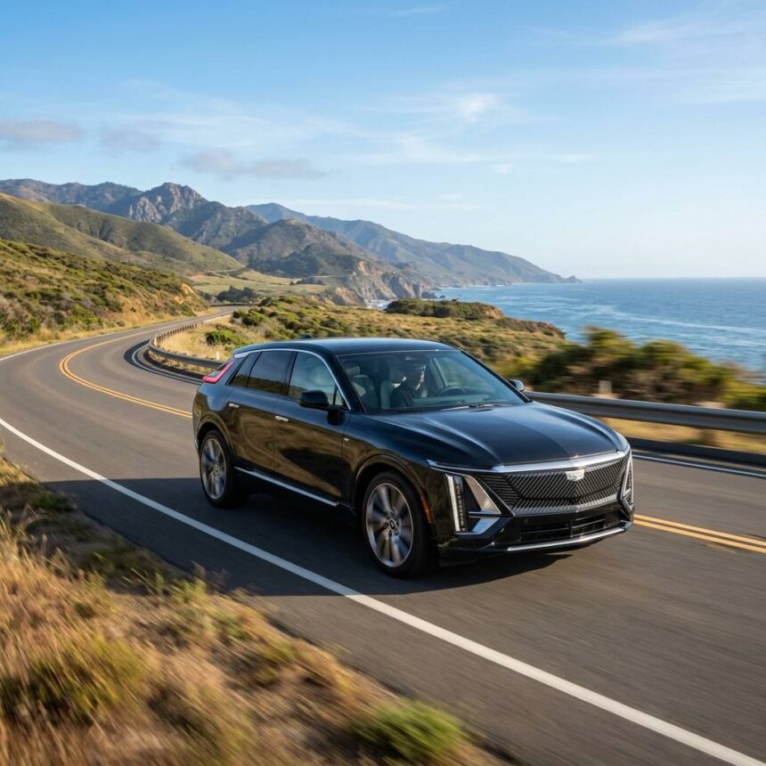 do the driving modes in cadillac lyriq offer different ranges or battery usages