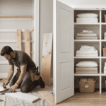 Building Out Linen Closet Shelving
