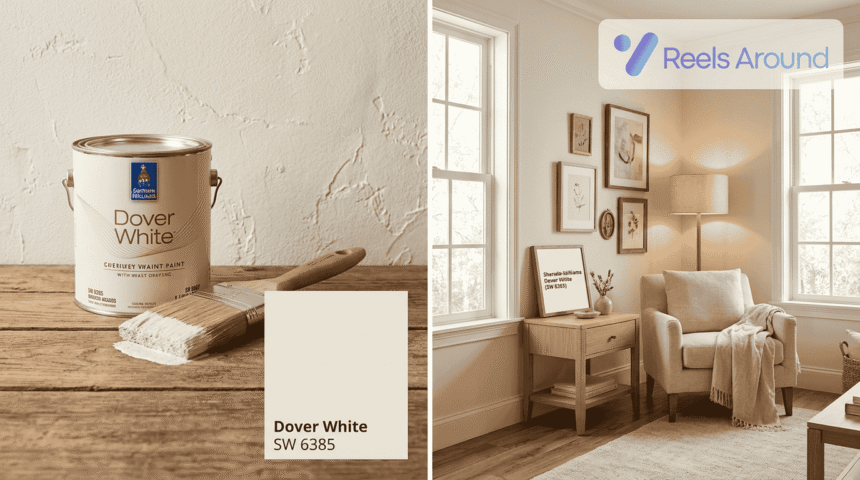 Sherwin Williams Dover White Paint