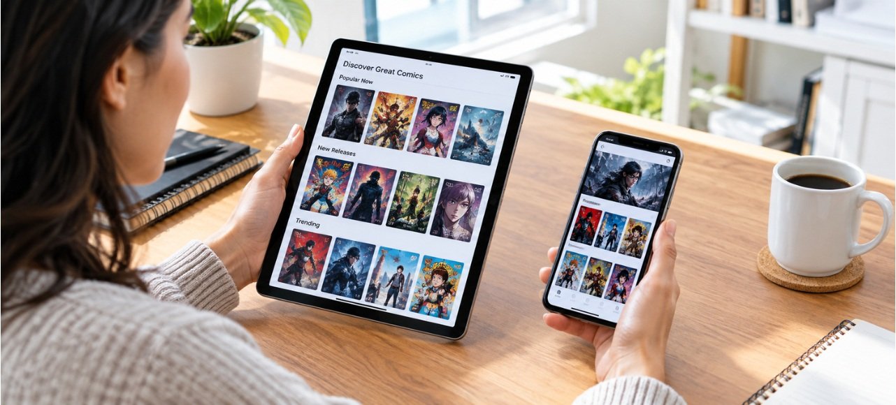 Comparing official manga reading platforms and digital comic apps