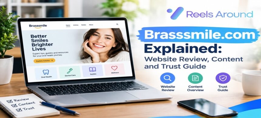 Brasssmile.com website review explaining its content categories, trust signals, and online safety considerations.