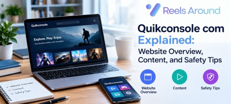 Quikconsole com website guide explaining its content, online research, and safety considerations