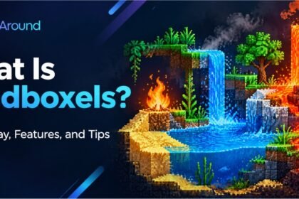 Sandboxels game showing colorful elements, falling sand, water, fire, and interactive material simulations